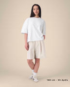 OVERSIZED MIDI WHITE MARŠKINĖLIAI