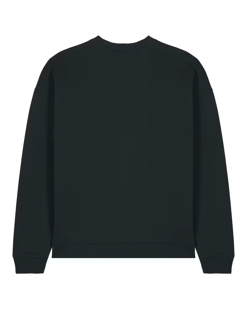 OVERSIZED MAXI BLACK DŽEMPERIS
