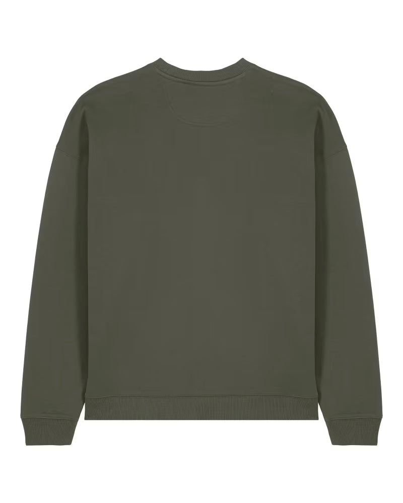 OVERSIZED MAXI KHAKI DŽEMPERIS