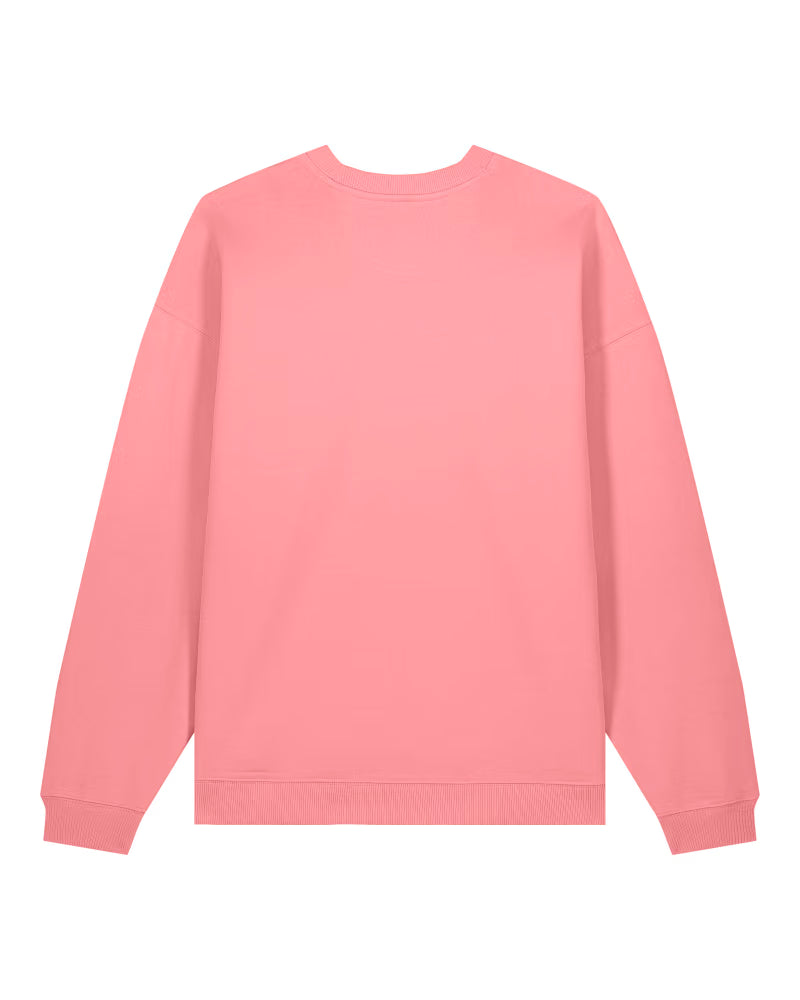 OVERSIZED MAXI COTTON PINK DŽEMPERIS