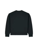 OVERSIZED CROPPED BLACK DŽEMPERIS