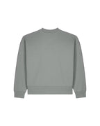 OVERSIZED CROPPED GREY DŽEMPERIS