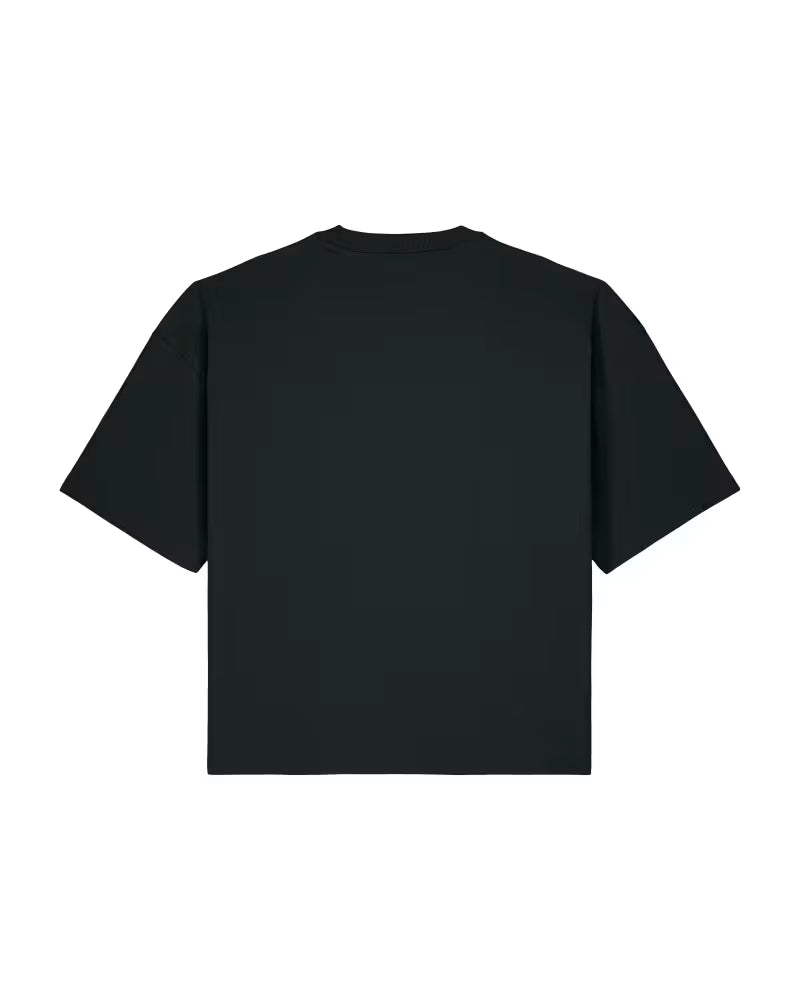 OVERSIZED MIDI BLACK MARŠKINĖLIAI