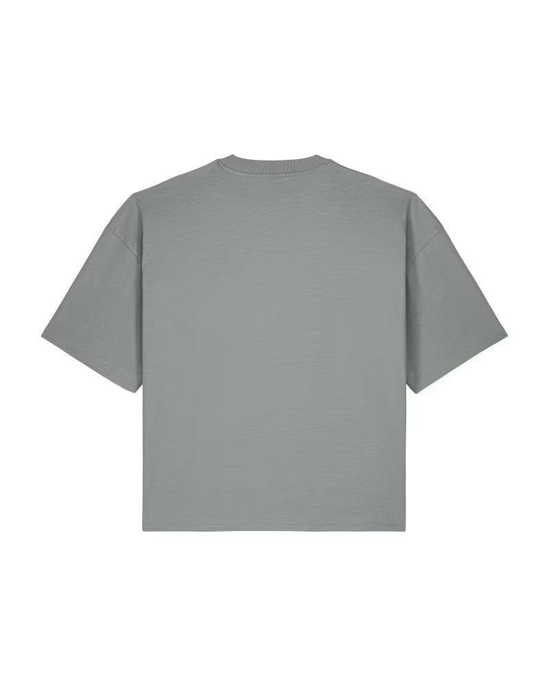 OVERSIZED MIDI GREY MARŠKINĖLIAI