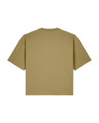 OVERSIZED MIDI OLIVE MARŠKINĖLIAI