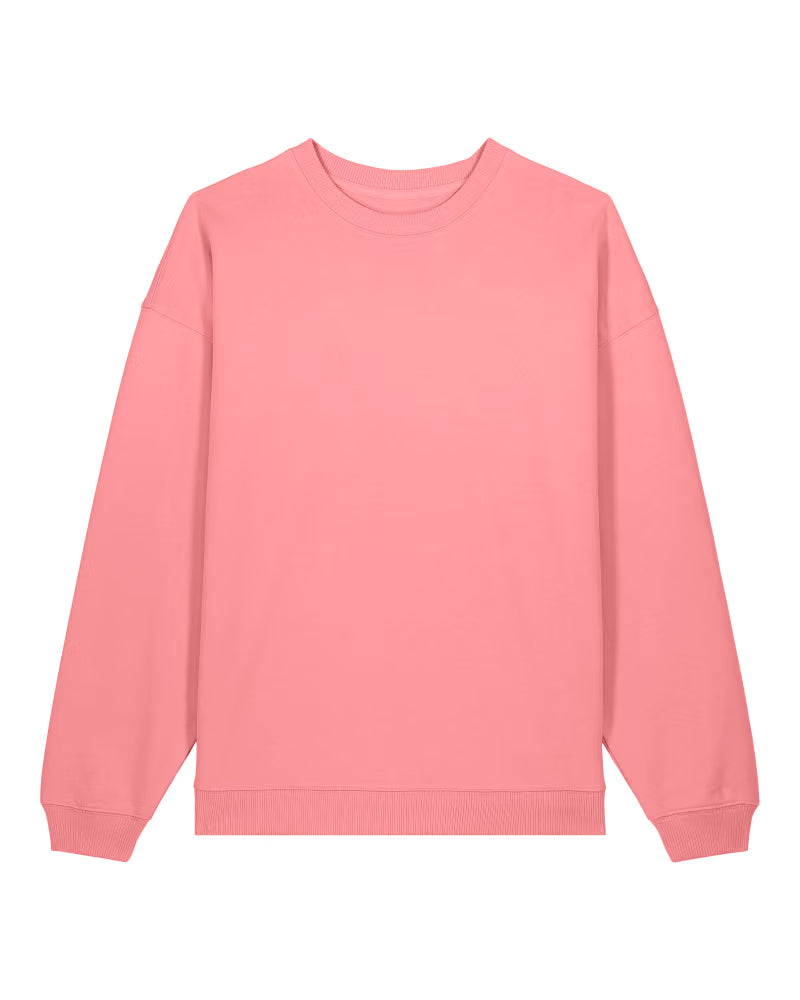 OVERSIZED MAXI COTTON PINK DŽEMPERIS
