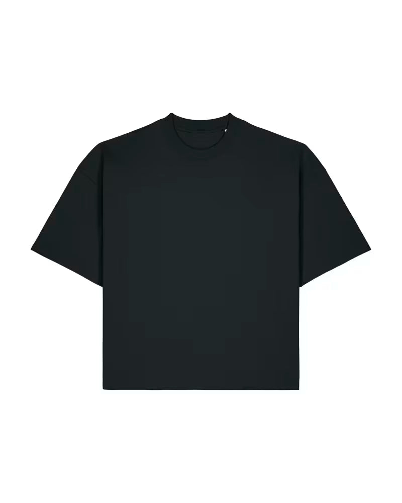 OVERSIZED MIDI BLACK MARŠKINĖLIAI