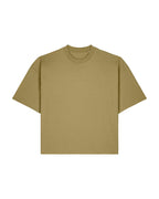 OVERSIZED MIDI OLIVE MARŠKINĖLIAI
