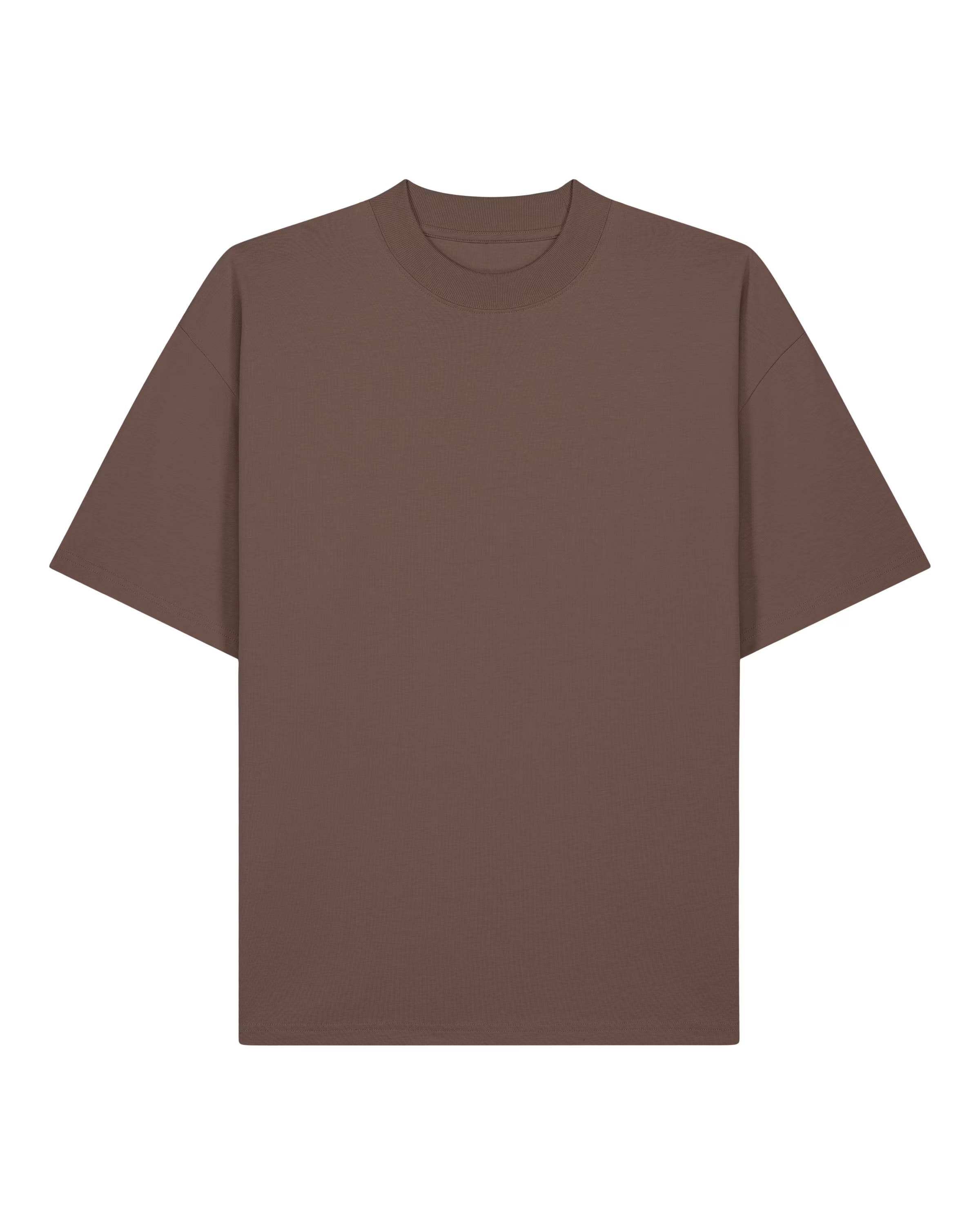 OVERSIZED MOCHA MARŠKINĖLIAI UNISEX