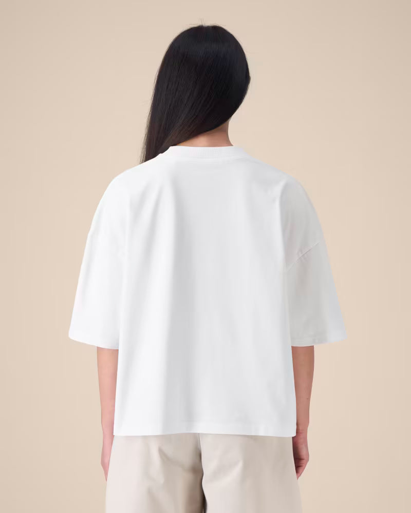 OVERSIZED MIDI WHITE MARŠKINĖLIAI