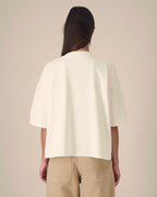 OVERSIZED MIDI NATURAL MARŠKINĖLIAI