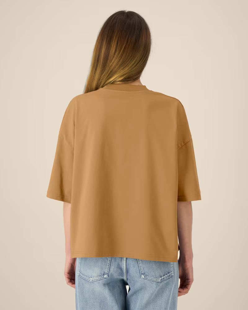 OVERSIZED MIDI LATTE MARŠKINĖLIAI