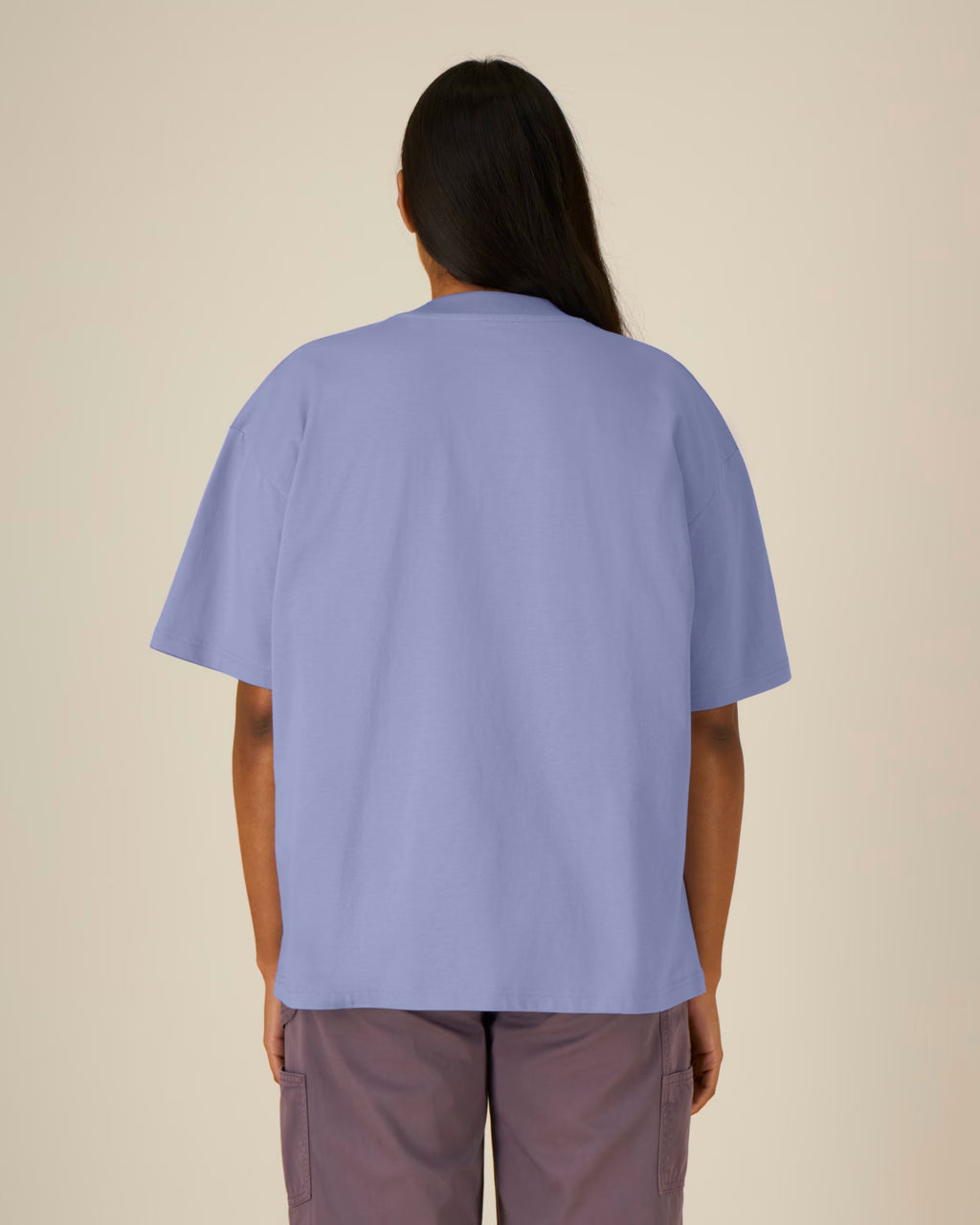 OVERSIZED VIOLET MARŠKINĖLIAI UNISEX