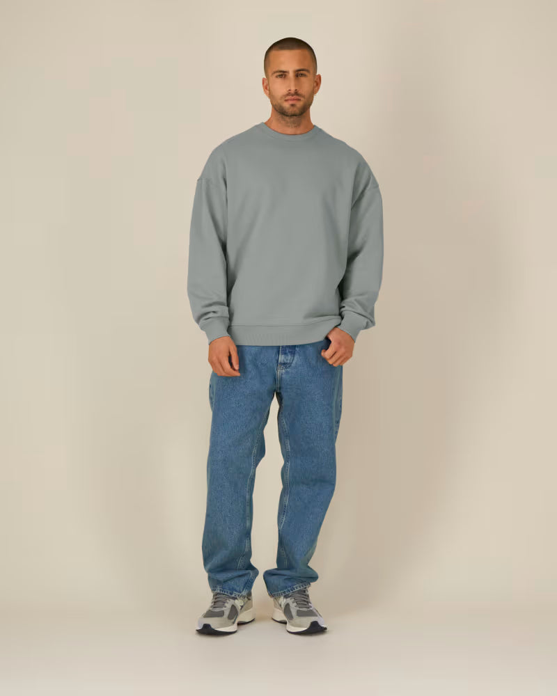 OVERSIZED MAXI GREY DŽEMPERIS
