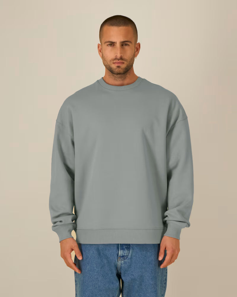 OVERSIZED MAXI GREY DŽEMPERIS