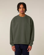 OVERSIZED MAXI KHAKI DŽEMPERIS