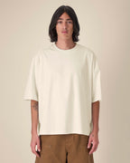 OVERSIZED MIDI NATURAL MARŠKINĖLIAI