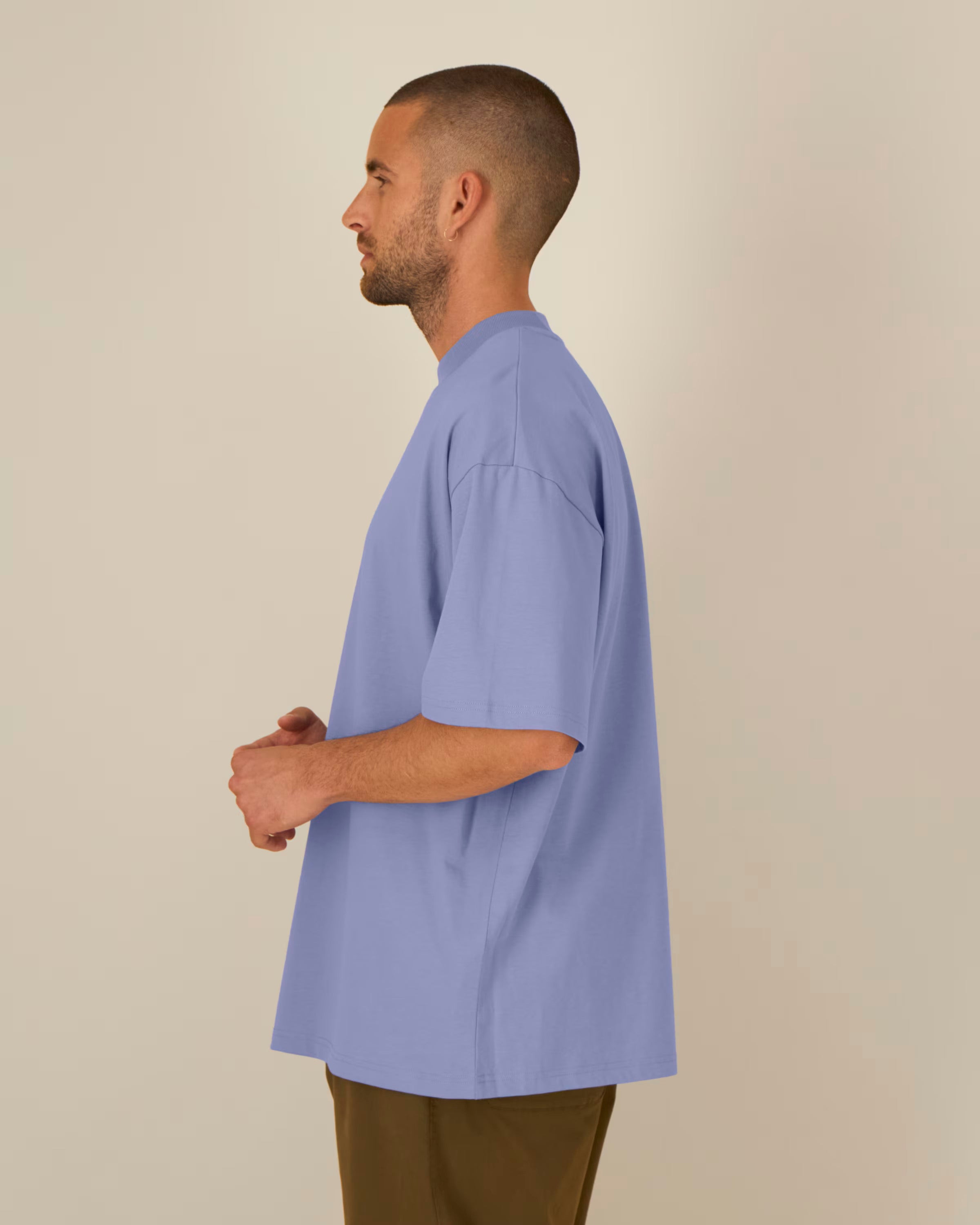 OVERSIZED VIOLET MARŠKINĖLIAI UNISEX