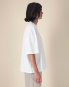 OVERSIZED MIDI WHITE MARŠKINĖLIAI