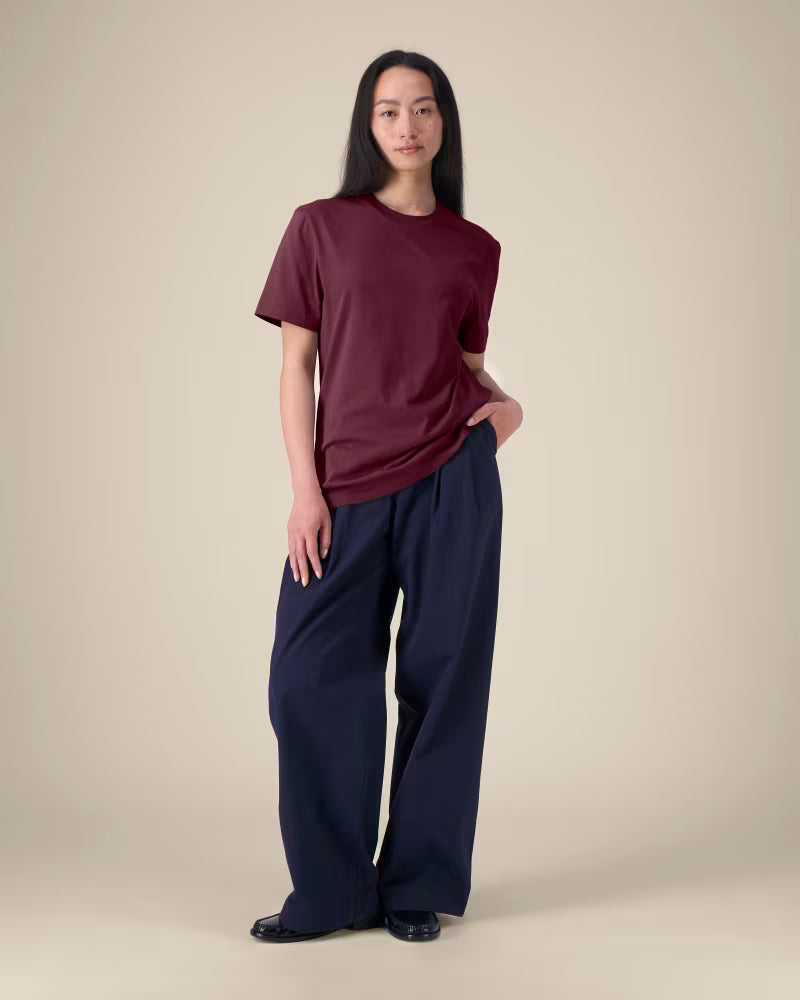 PREMIUM CLASSIC DEEP PLUM MARŠKINĖLIAI