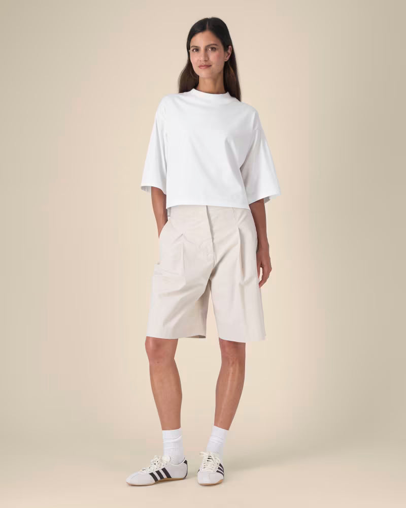 OVERSIZED CROPPED MARŠKINĖLIŲ RINKINYS (2 vnt)🔥🔥