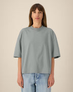 OVERSIZED MIDI GREY MARŠKINĖLIAI