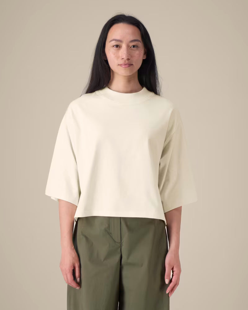 OVERSIZED CROPPED MARŠKINĖLIŲ RINKINYS (2 vnt)🔥🔥