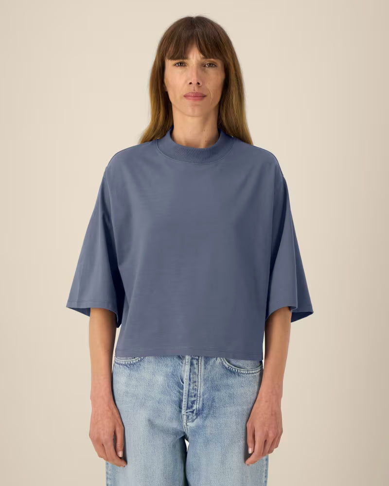 OVERSIZED CROPPED MARŠKINĖLIŲ RINKINYS (2 vnt)🔥🔥