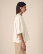 OVERSIZED MIDI NATURAL MARŠKINĖLIAI