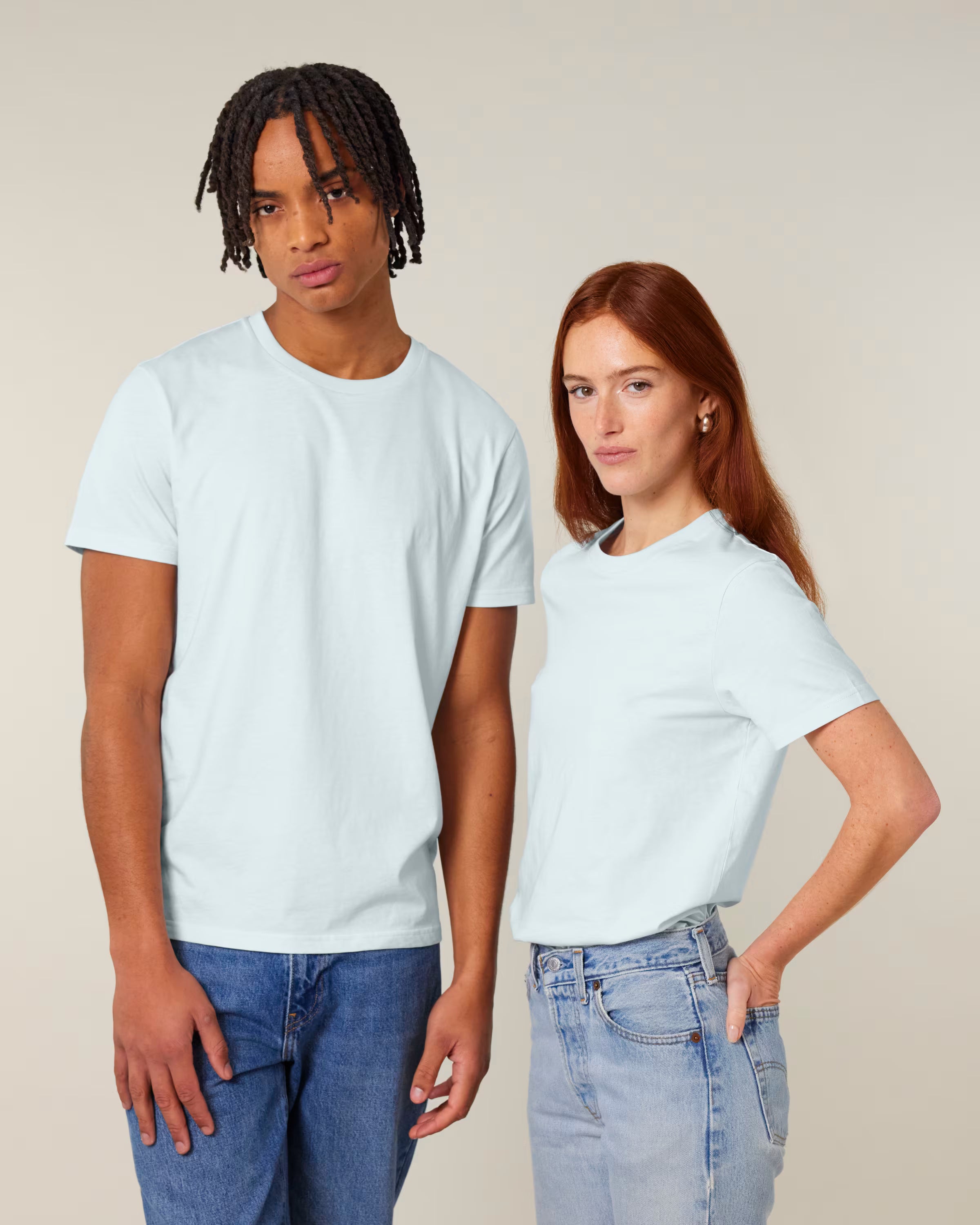 KLASIKINIAI BLUE ICE MARŠKINĖLIAI UNISEX