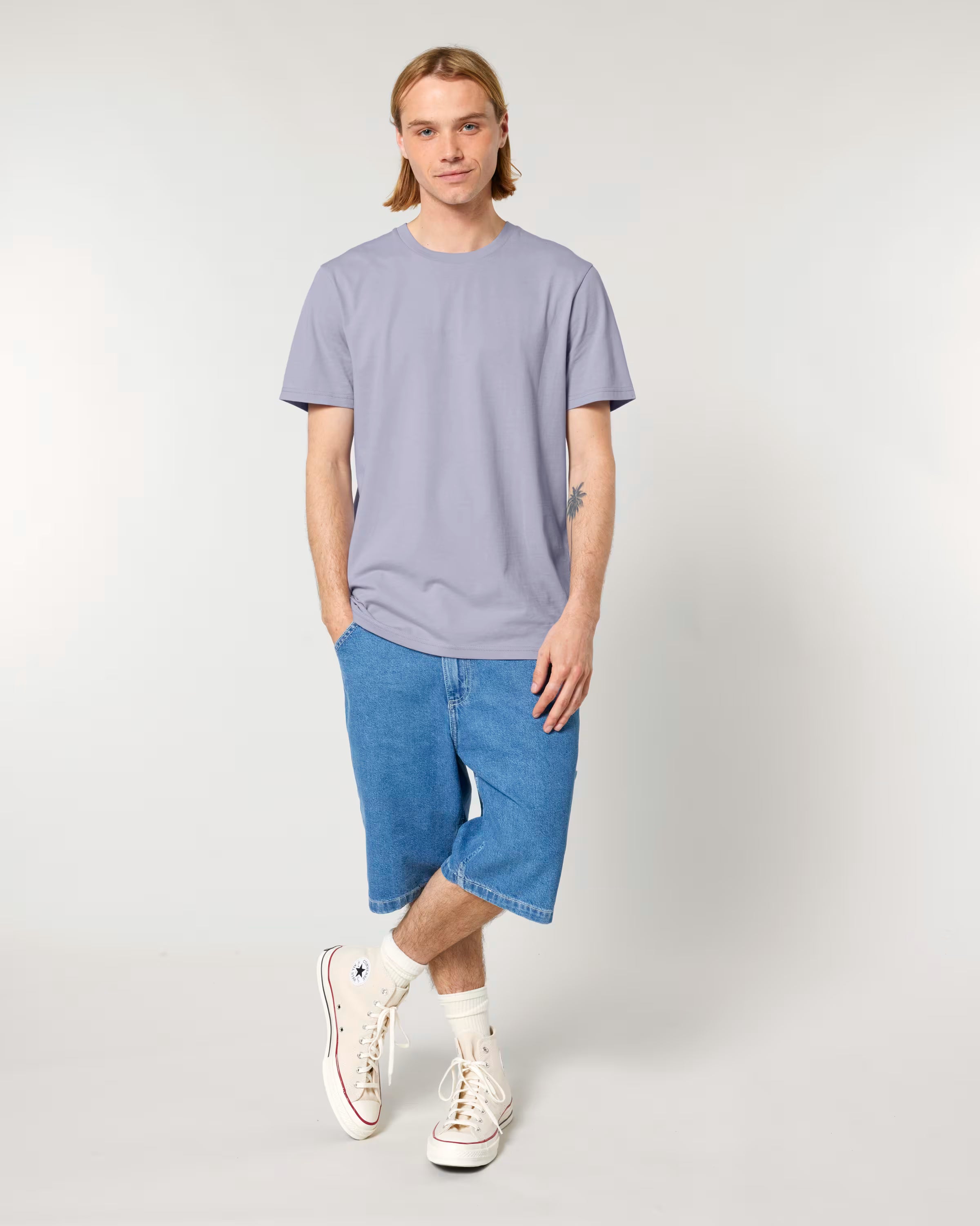 KLASIKINIAI LEVANDER MARŠKINĖLIAI UNISEX