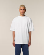 oversized white back unisex