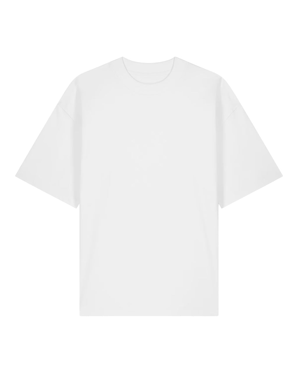 oversized white front