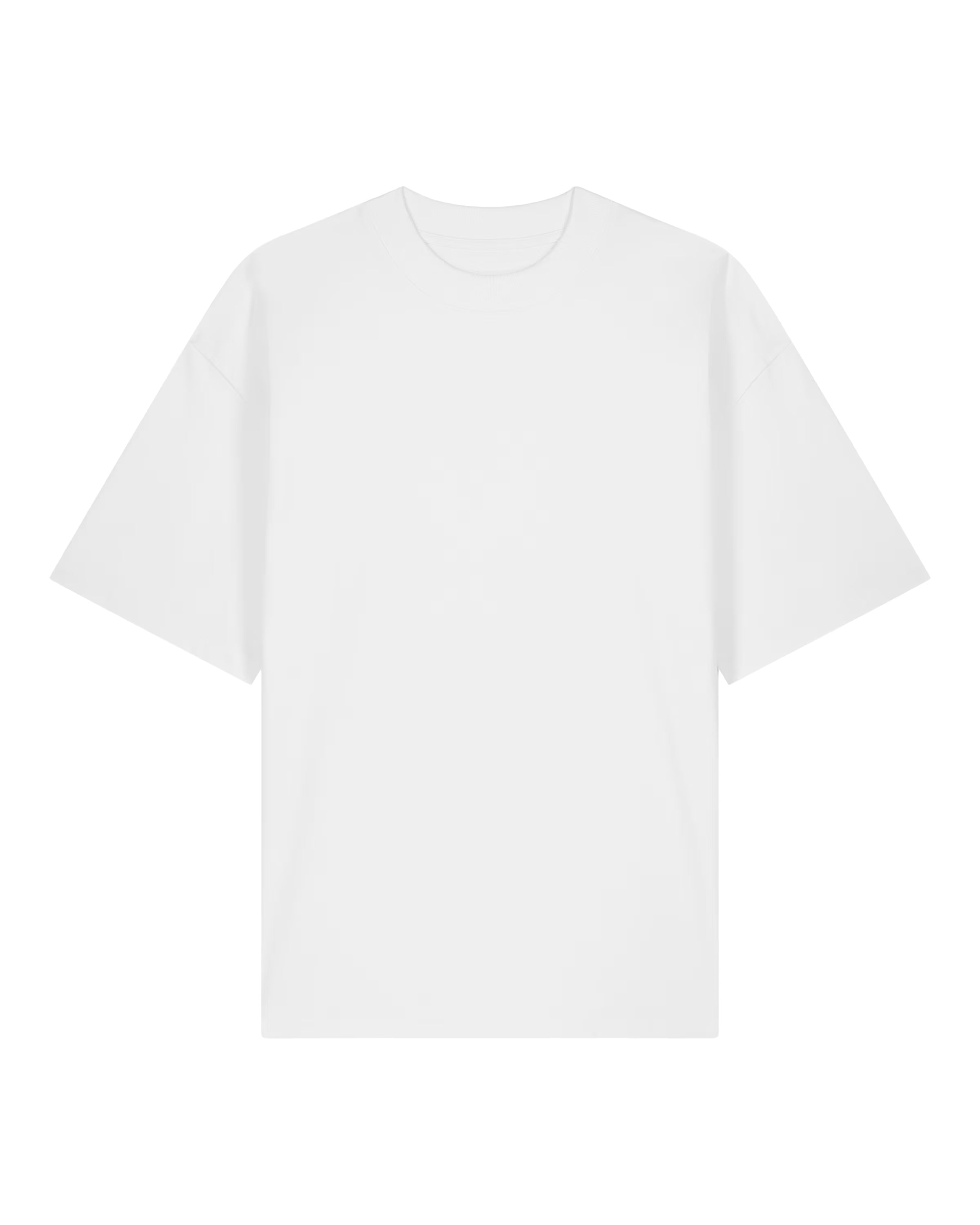 oversized white front