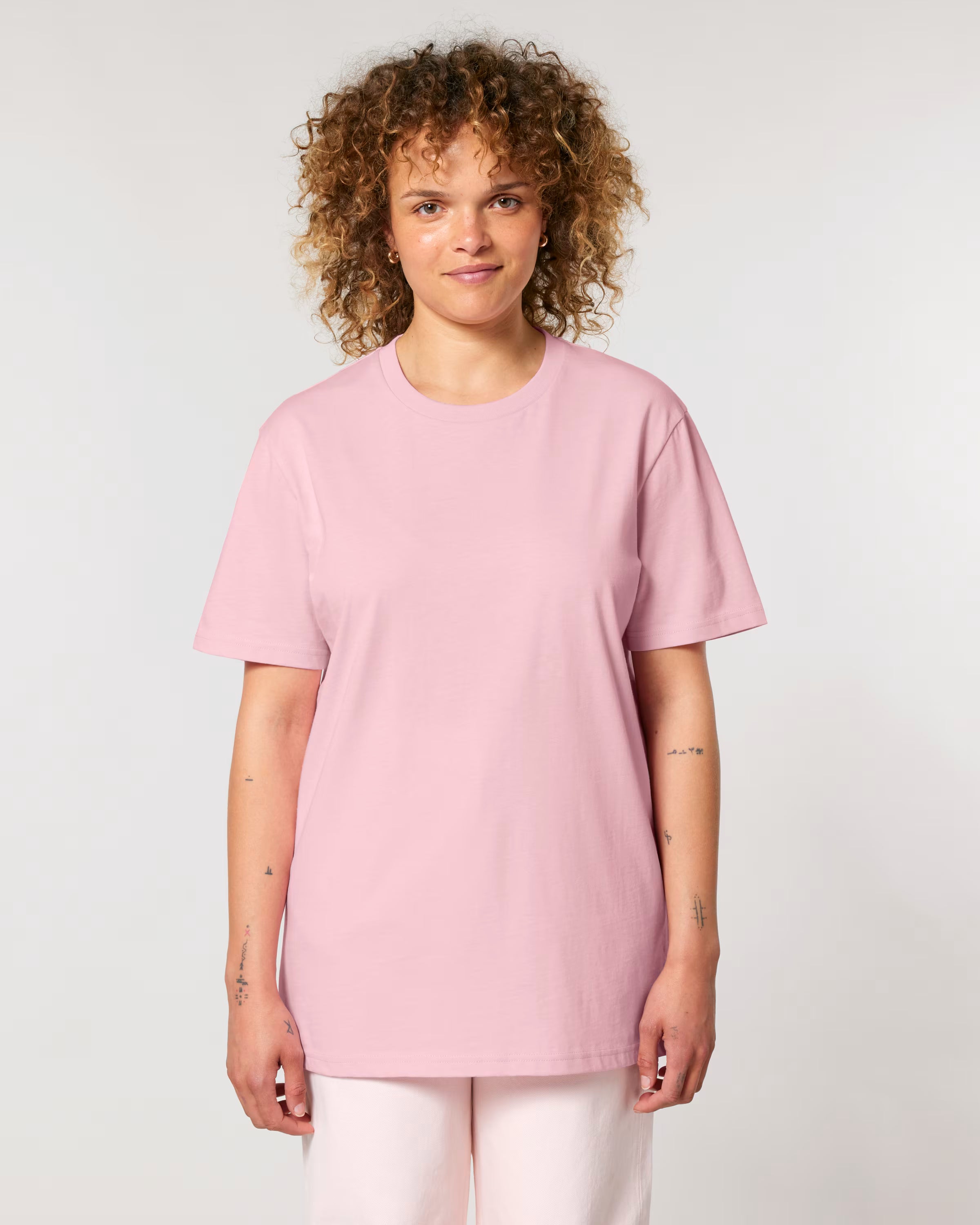 KLASIKINIAI PINK MARŠKINĖLIAI UNISEX